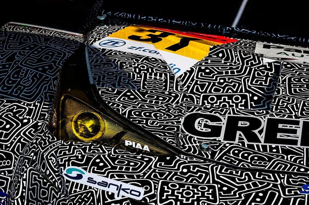 折原弘之のインスタグラム：「2019 Super GT testing  day in Okayama  #apr #toyota #supergt #purius」