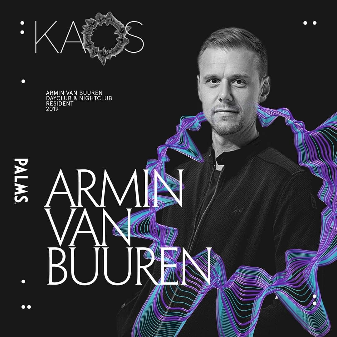 Armin Van Buurenさんのインスタグラム写真 - (Armin Van BuurenInstagram)「Kicking off my new residency at @kaosvegas inside @palms this spring 2019!」3月16日 7時30分 - arminvanbuuren