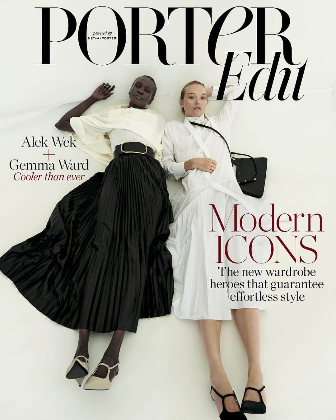IMG Modelsさんのインスタグラム写真 - (IMG ModelsInstagram)「Modern Icons. 🌟 #AlekWek (@msalekwek) + #GemmaWard (@gemma) cover @portermagazine’s latest #Edit. #📷 @claudia_knoepfel #👗 @hels_broadfoot ⭐️ #IMGstars」3月15日 23時16分 - imgmodels
