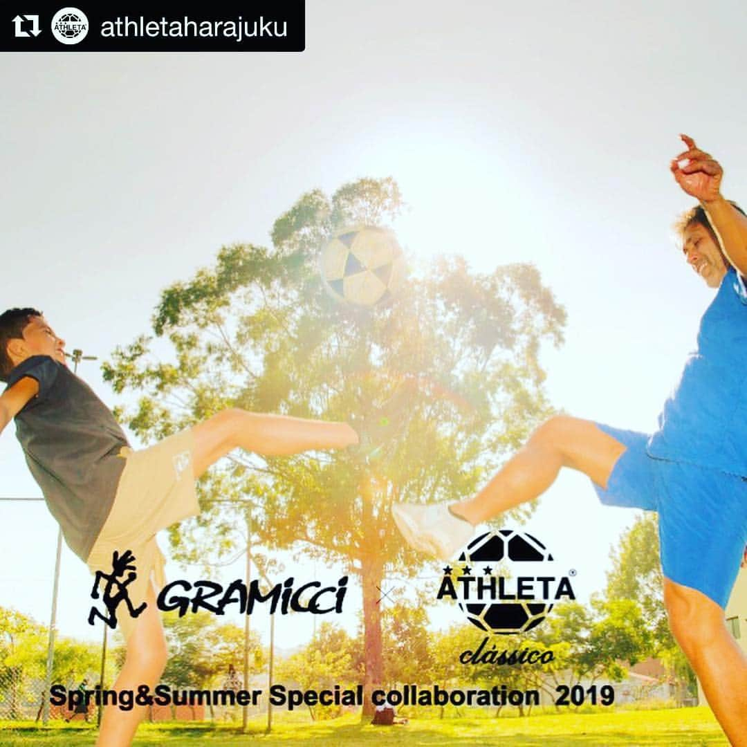 滝田学さんのインスタグラム写真 - (滝田学Instagram)「🤤🤤🤤🤤 #Repost @athletaharajuku with @get_repost ・・・ ATHLETA Gramicci×ATHLETA <Special Collaboration>  機能性とファッション性で絶大な支持を得るクライミングウェアブランド<Gramicciグラミチ>と、ブラジルフットボールのルーツを基にストリートフットボールアパレルを展開する<ATHLETA classicoアスレタクラシコレーベル>のコラボレーション企画が登場。 クライミングの動きの自由<Freedom of movement>を自由で開放的なフットボールライフに落とし込んだコレクションは、両ブランドの機能性の象徴であるガセットクロッチとラウンドスリットを内股に融合し、最高の動きやすさを確保したショーツを中心にシャツ、バッグ、タオルの4型。  ATHLETA HARAJUKU <ONLINE SHOP販売商品> #Gramicci #グラミチ #ATHLETA #アスレタ #ATHLETAHARAJUKU #アスレタ原宿」3月15日 23時24分 - takita_manabu