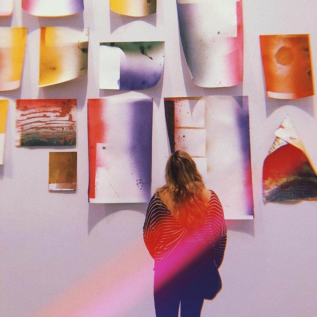 ブルックリン美術館さんのインスタグラム写真 - (ブルックリン美術館Instagram)「Artist #EricNMack invites our Brooklyn visitors to move through and experience his site-responsive installation of new and existing textile-based works. Show us how you'd walk across the room by using #mybkm like these recent visitors @jetsetterproblems @anna_oliveros @beomkiii @clairesnick @averyrudd @hannahclaire86 @sushixninja and @fabrizio1989」3月15日 23時35分 - brooklynmuseum