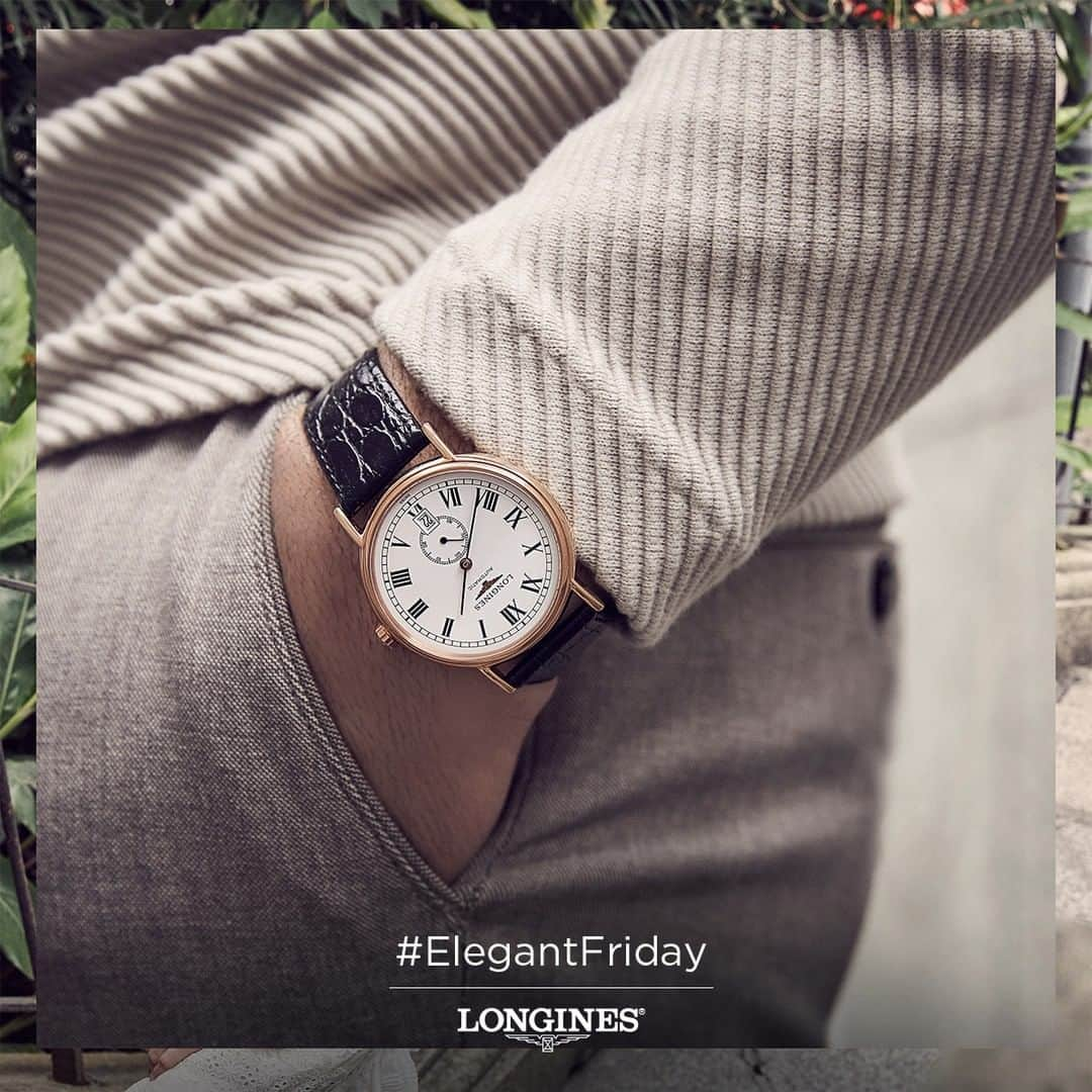 ロンジンさんのインスタグラム写真 - (ロンジンInstagram)「Happy Friday! Share your best moment of elegance with #ElegantFriday, you might be featured on our page. #LonginesPresence #EleganceisanAttitude」3月16日 0時00分 - longines