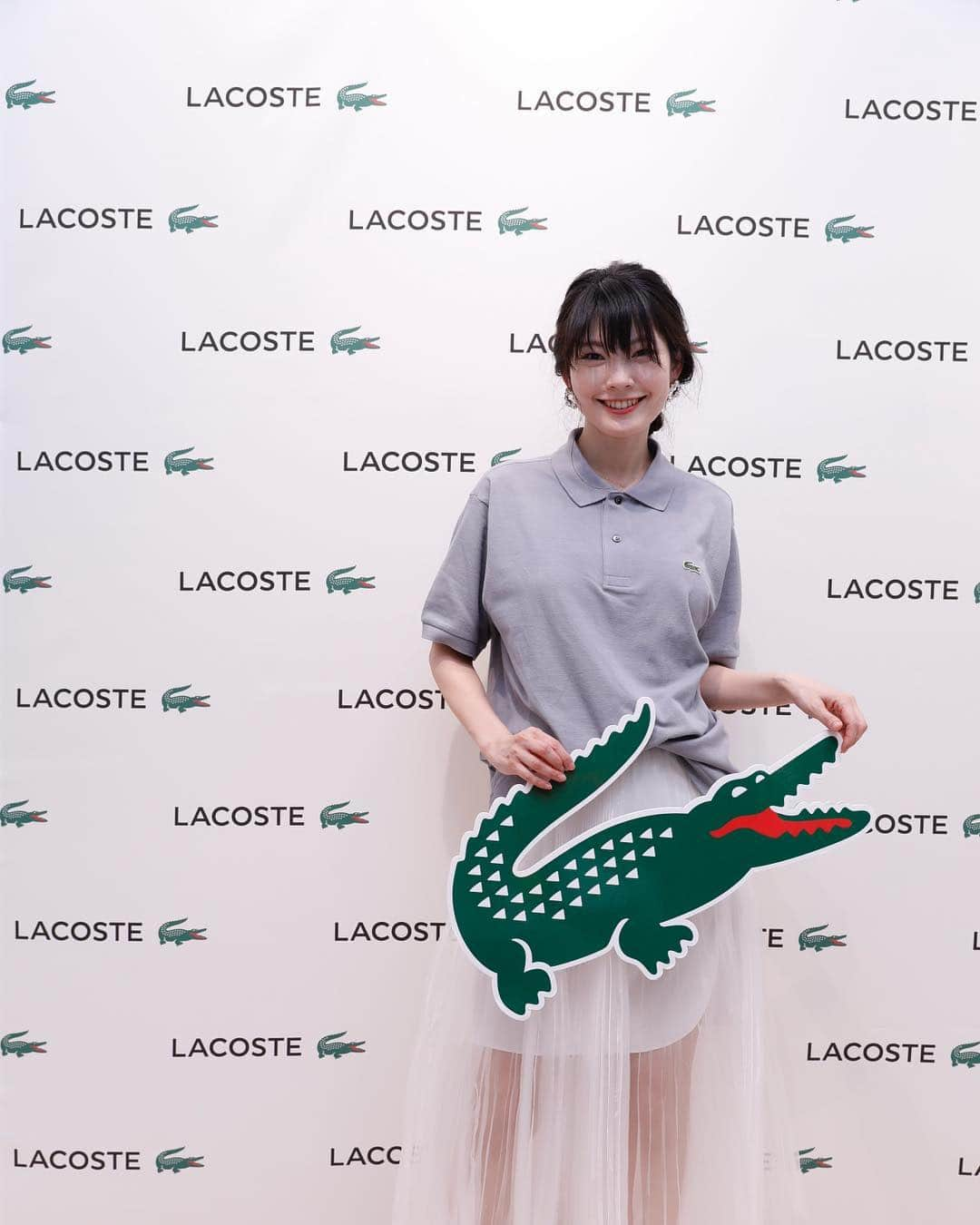 森貴美子さんのインスタグラム写真 - (森貴美子Instagram)「ラコステ銀座店オープニングパーティー🎉🐊✨ @lacoste  #ラコステ #lacoste #ラコステ銀座店 #wwd_jp_pr  #라코스테  #긴자 #일본모델」3月16日 0時13分 - morikimi_morikimi