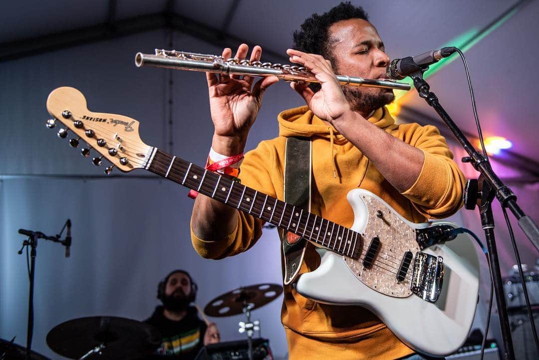 Fender Guitarさんのインスタグラム写真 - (Fender GuitarInstagram)「Some scenes from Day 1 at the #FenderNext house at #SXSW2019. Stay tuned for more today!」3月16日 1時03分 - fender