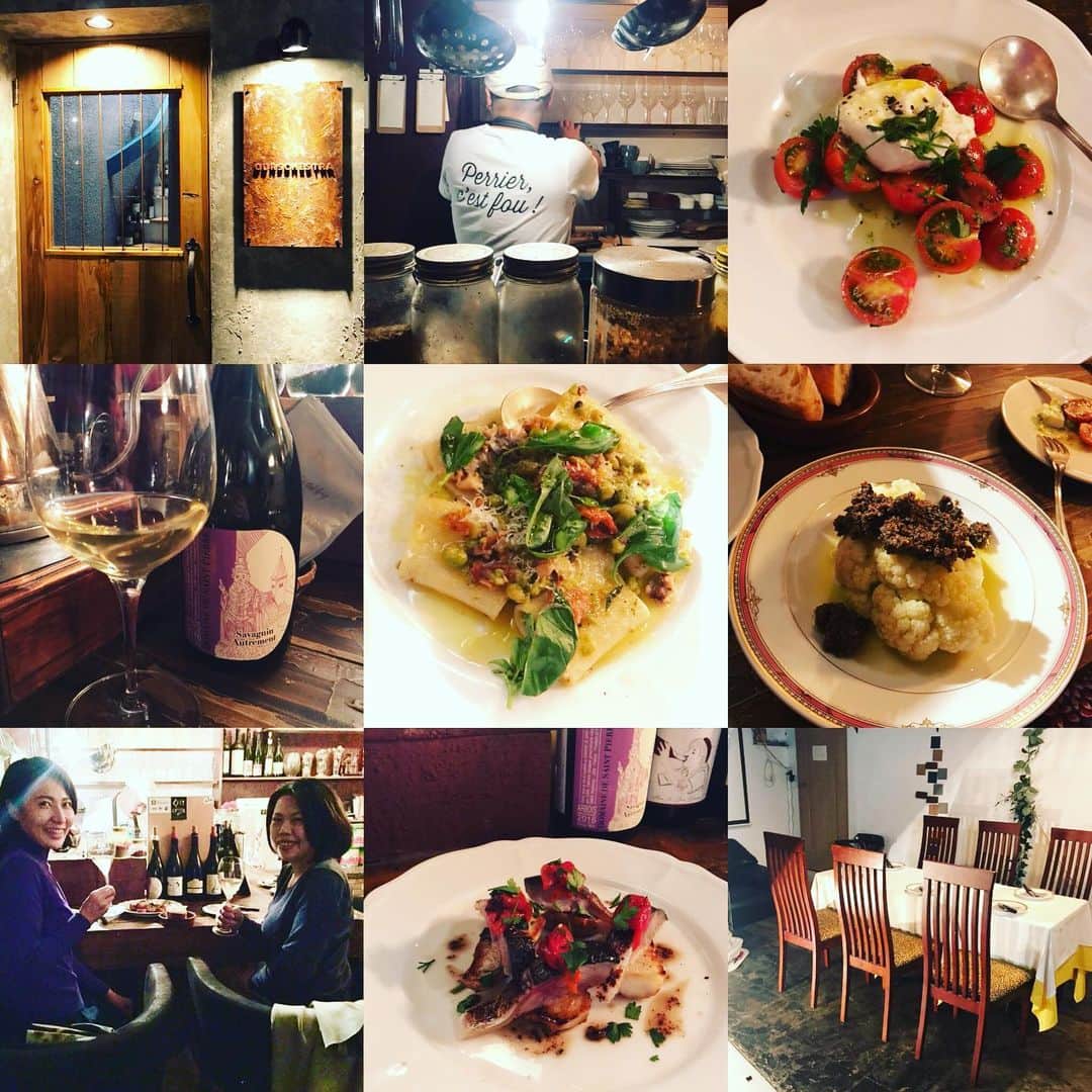 のインスタグラム：「別府にお引越しされた浅草橋の油屋店主絵麻さんと引越し祝いの夜🌙🍽 つい最近も東京で会っていたので、 不思議な感覚。  引越したばかりとは思えないほど 別府通の絵麻さんにお店のセレクトをお願いしてウルケストラへ🍽✨ 大人になってこういう感じで別府でお食事するのは初めて。  このまま私も引っ越してしまおうかと思うくらい、シェフのセンスと食材の美味しさが光るお店🍽✨ 由布院産の皮に適度な歯応えあって濃厚な甘さの白蜜トマトに感動！ ブラータと共にうっとり✨ パッケリの茹で加減やとろける炙りしめ鯖に菊芋を合わせるところ、 完全に惚れました💕  帰省の度に伺いたいです✨✨✨ 別府や由布院を築いた油屋熊八の地に 油屋の絵麻さんが住むという なんとも人に言いたくなる話。 人生何が起こるか分からない！  地元に帰る楽しみが増えました🍀  絵麻さん、Welcome to Oita✨  #大分 #別府 #ウルケストラ #引越し祝いの夜 #美味しいお店 #別府グルメ #イタリアン  #白蜜トマト #フードマエストロ #foodmaestro #ツタエルヒト。」