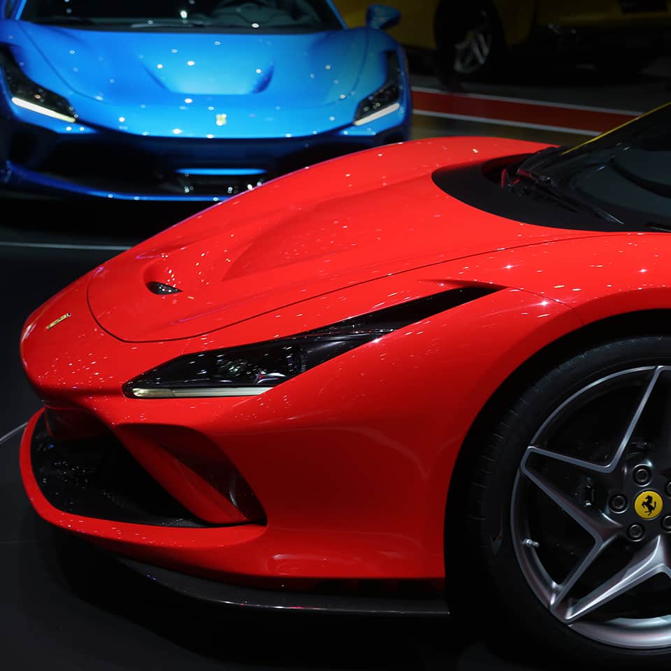 フェラーリさんのインスタグラム写真 - (フェラーリInstagram)「A celebration of excellence pictured here at the @gimsswiss. The #FerrariF8Tributo is a state-of-the-art model made for exceptional performance. #Ferrari #GimsSwiss」3月16日 1時23分 - ferrari