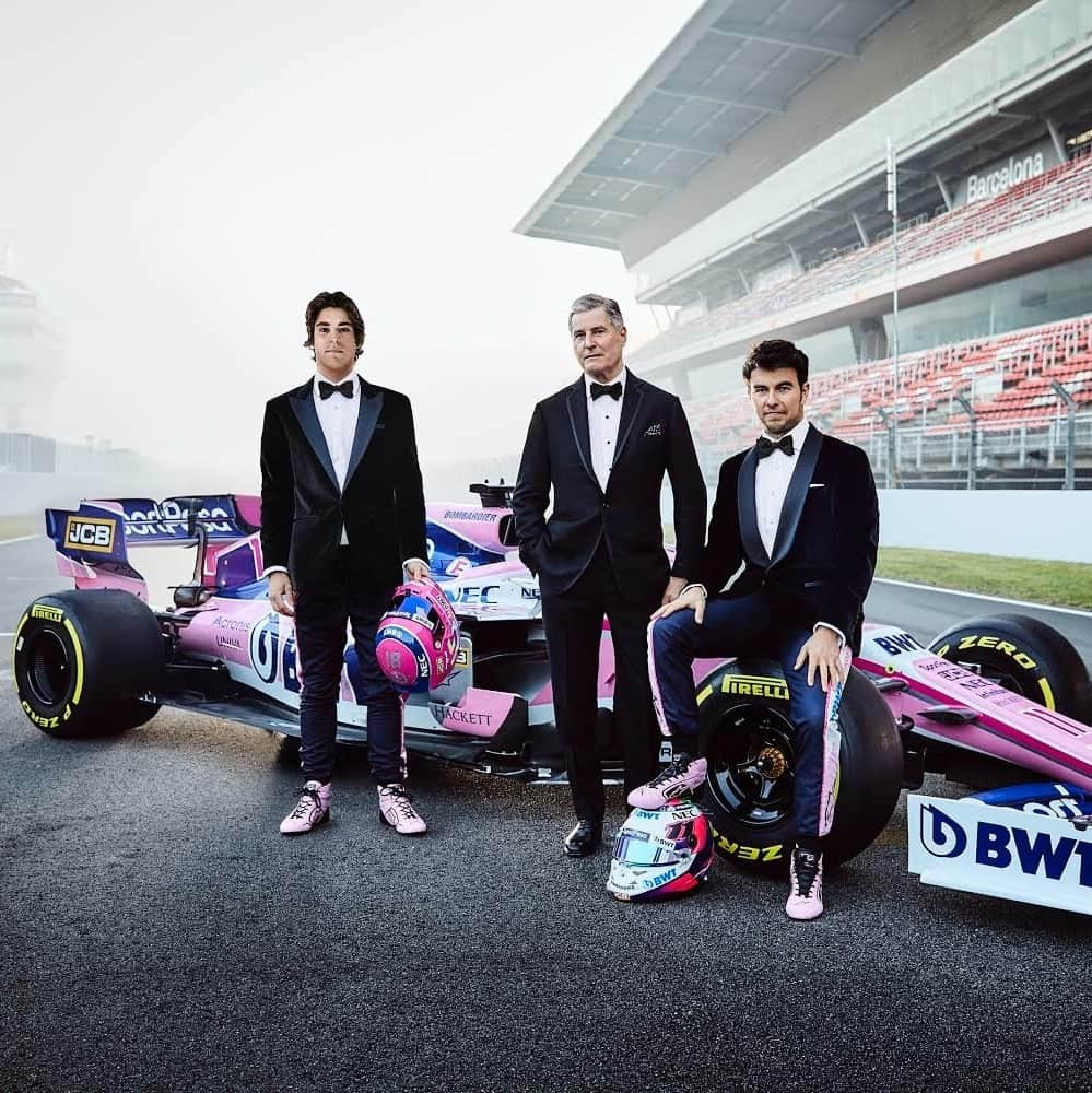 ハケットさんのインスタグラム写真 - (ハケットInstagram)「Good luck to @racingpointf1 ahead of the first GP of the new season - pictured here looking dashing and ready to race! #RacingPoint #F1 #AusGP」3月16日 3時01分 - hackettlondon