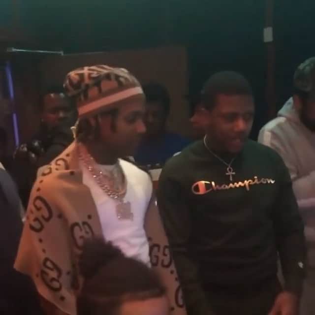 ファンクマスター・フレックスのインスタグラム：「@djspazo telling me this Neek Bucks x Lil Durk is it!!!!! @litdigitaldjs !!!!!」
