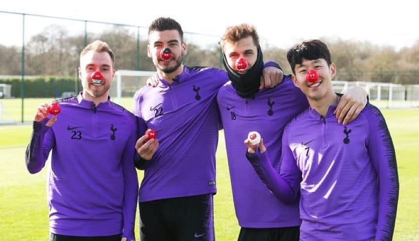 フェルナンド・ジョレンテさんのインスタグラム写真 - (フェルナンド・ジョレンテInstagram)「🔴 Happy #RedNoseDay2019! 🔴 @comicrelief #COYS #THFC」3月16日 3時38分 - llorente_fer