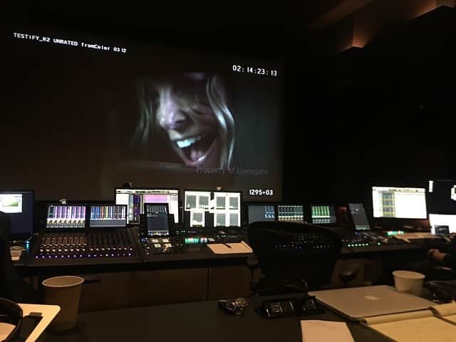 のインスタグラム：「Day 2 : mixing 3 FROM HELL. And on it goes! FYI the release date is not October 31st. Don't know who started that rumor. #freethethree #sherimoonzombie #robzombie #richardbrake #billmoseley #deewallace」