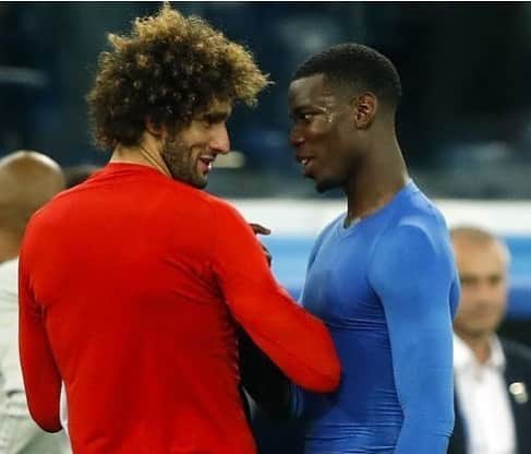 マルアン・フェライニのインスタグラム：「Happy birthday brother  @paulpogba」
