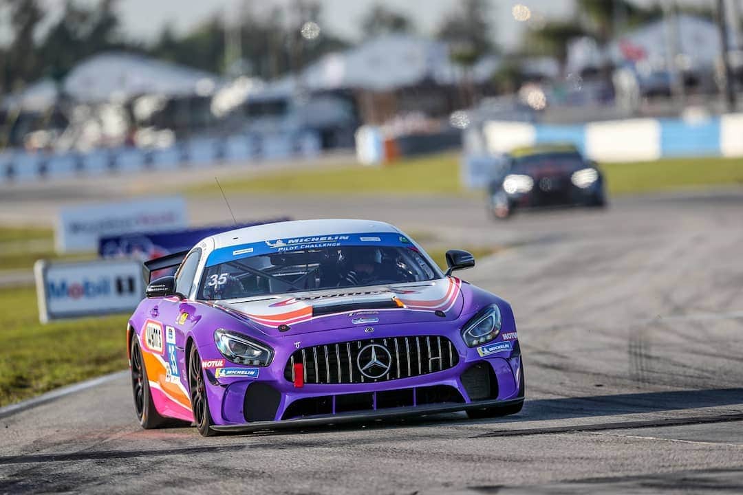 Mercedes AMGさんのインスタグラム写真 - (Mercedes AMGInstagram)「Great motorsport action at @sebringraceway! The #35 Mercedes-AMG GT4 of Riley Motorsports finished on P4 in the 2-hour race of the @imsa_racing Michelin Pilot Challenge. Follow our story for more!  #MercedesAMG #MercedesAMGMotorsport #AMGGT3 #AMGGT4 #Mercedes #AMG #IMSA #IMSA50 #Sebring12 #IMPC」3月16日 5時04分 - mercedesamg