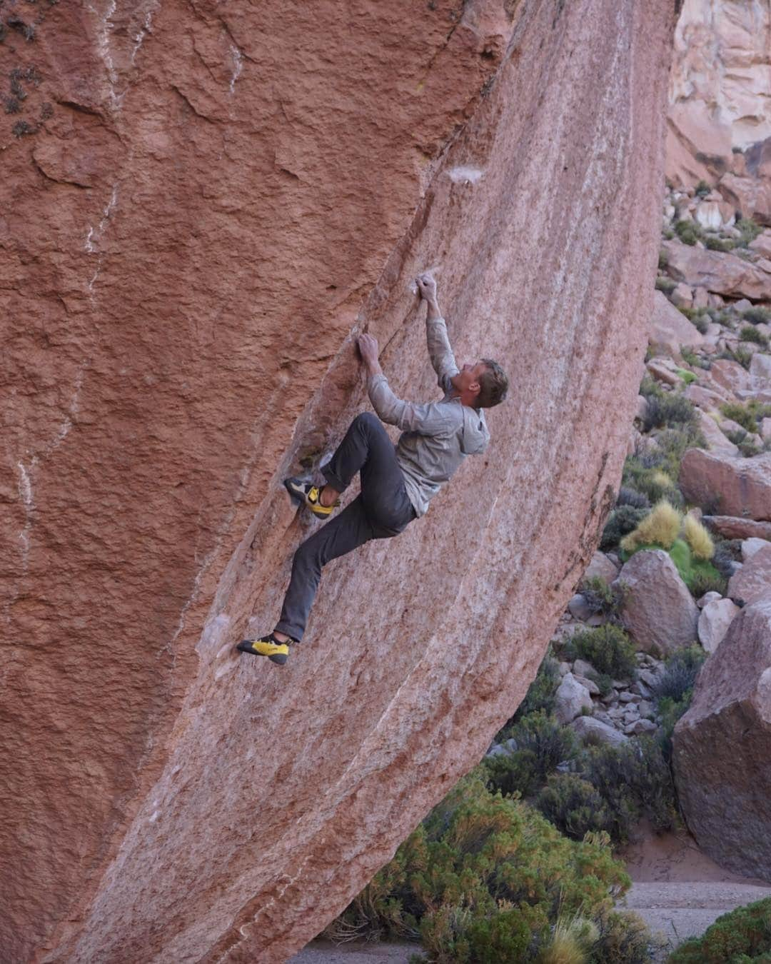 ナーレ・フッカタイバルさんのインスタグラム写真 - (ナーレ・フッカタイバルInstagram)「Only the finest 📸 @mlloyd8 #bouldering @blackdiamond @lasportivagram」3月16日 4時59分 - nalle_hukkataival