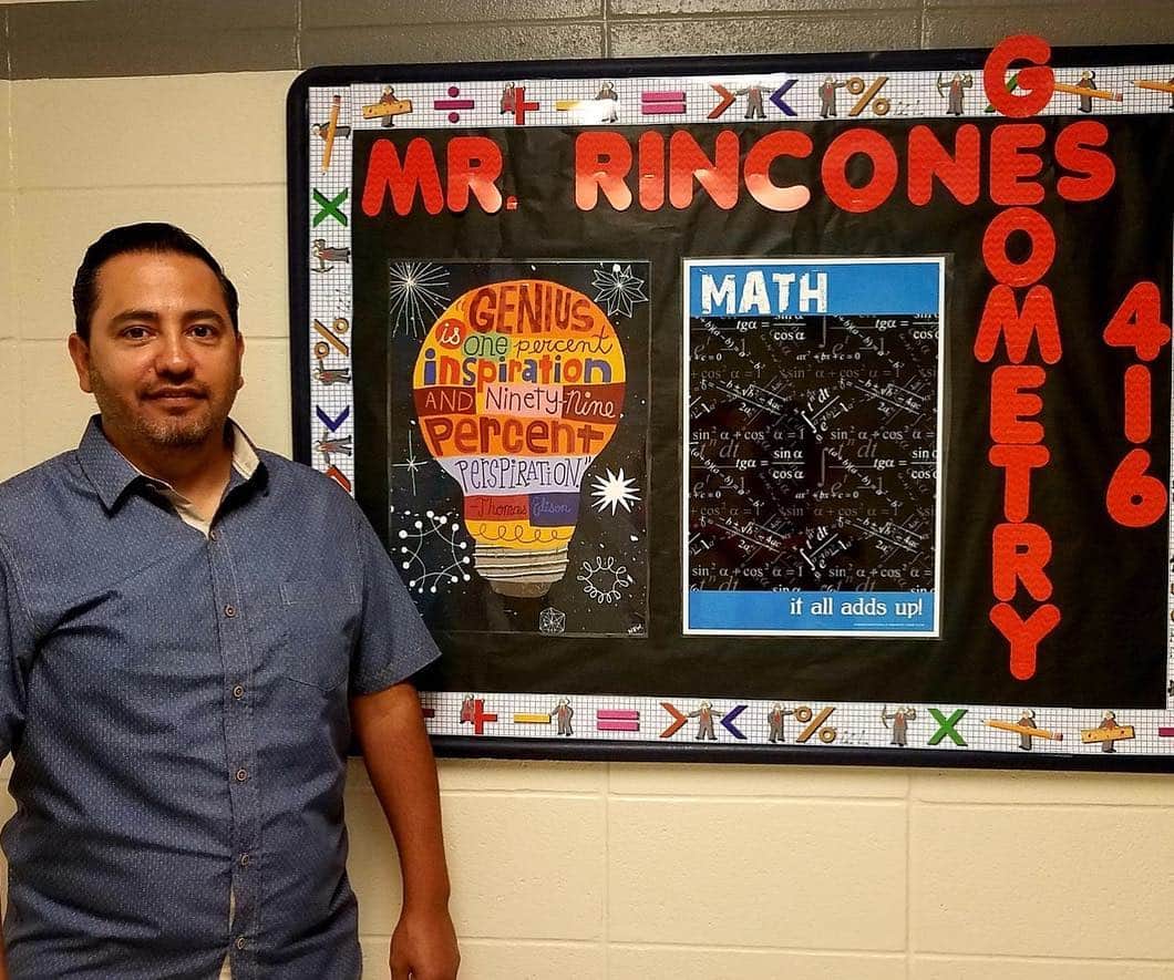 クリスティン・ベルさんのインスタグラム写真 - (クリスティン・ベルInstagram)「It’s my favorite day of the week- #FeaturedTeacherFriday! 📚❤️ Meet Luis Rincones, a 9th & 10th grade Geometry teacher at Port Isabel High School (Title 1) in Port Isabel, TX! "I left the banking industry after twelve years to be a teacher because teaching was the part of my job I enjoyed the most. I did presentations on financial responsibility to local schools and helped my wife, an English teacher, throughout the year decorating her classroom, grading, and looking and purchasing resources.  I was fortunate to be welcomed into the Port Isabel High School family and have really enjoyed my first year here. I started a chess club, coach UIL academics, and—most recently—an eSports team to compete against other high schools around the country. We’re the first eSports team in our area.  This district falls under Texas's Chapter 41 Wealth Equalization Law which means the state collects half the property taxes collected by the city. This is really tough for the school and the district because 80% of the student population falls under Economically Disadvantaged and 92% of the students are minorities. My class roster consists of 160 students and includes students from a variety of backgrounds and needs like ESL, Special Ed, 504, and others.  We are a small school and there is a large group of students that do not fall into the arts or athletics groups. I felt there was something needed to reach them and gaming is one thing many teenagers do. I started an eSports team and they start on Tuesday. We're using the school computers at the game's minimum setting and they seem to work ok. The headsets will be for them to communicate. Our school also uses Summit Learning, which is a blended pedagogy of teacher instruction and self paced math models, a sort of collegiate model like Blackboard. These headsets can also be used in the classroom with students that are further ahead or just at a different pace.  My wife is an English teacher of 18 years so you can imagine how much the household has to contribute towards supplies for the year. There are quite a few things on my wish list, including some books for my wife’s students. I hope that is ok. Thank you and all the donors!”」3月16日 5時31分 - kristenanniebell