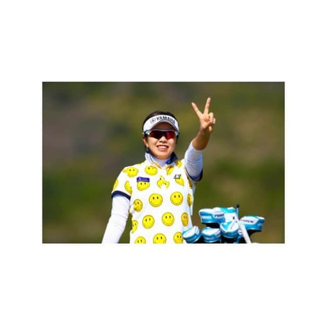 篠原まりあのインスタグラム：「__________** . . こんな顔して予選落ち ︎︎︎✌︎︎︎︎✌︎︎︎︎✌︎. ピースマークが可愛い このウェアは V12 さん !!. また来週 頑張ります ☺︎ .」
