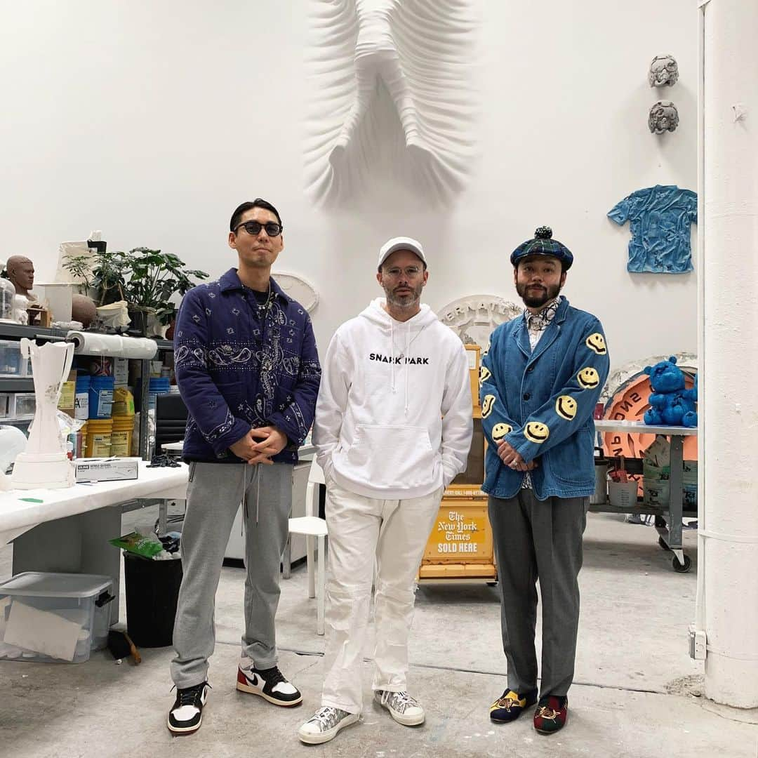 小木 "Poggy" 基史さんのインスタグラム写真 - (小木 "Poggy" 基史Instagram)「@danielarsham  @snarkitecture  #Jeanneret #StudioVisit」3月16日 8時50分 - poggytheman