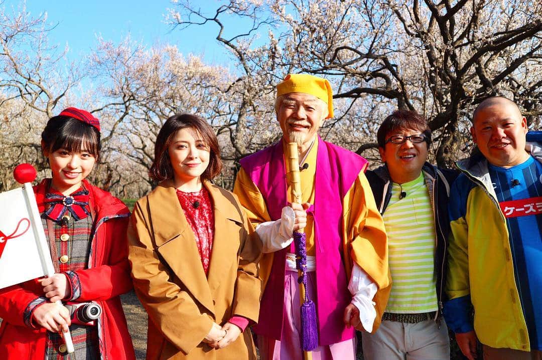 フジテレビ「もしもツアーズ」さんのインスタグラム写真 - (フジテレビ「もしもツアーズ」Instagram)「本日18:30から‼️ 水戸偕楽園&筑波山の２大梅祭りツアー🌸 ドローンで変な物体を見つけてしまいました😳‼️ その正体は？？？？？💦 ゲストは #宮澤エマ さん 週替わりメンバーは #二階堂高嗣 #ニカ #たかし #kismyft2 #キスマイ #コウメ階堂 #ヒロシ #タカシ #チックショーーーー #もしもツアーズ #もしツア #梅まつり #水戸偕楽園 #筑波山 #梅 #ドローン #phantom #dji #空撮 #sky #梅 #水戸 #japan #春 #spring」3月16日 10時09分 - moshitsua_official