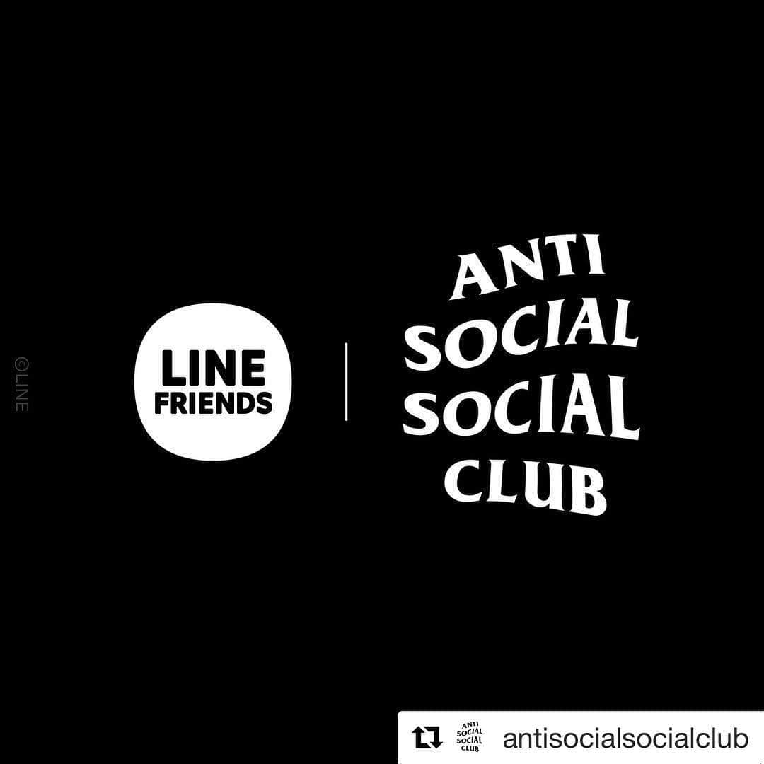 LINE FRIENDS_JPさんのインスタグラム写真 - (LINE FRIENDS_JPInstagram)「#Repost @antisocialsocialclub with @get_repost ・・・ LINE FRIENDS | ASSC •WWW.ANTISOCIALSOCIALCLUB.COM •SATURDAY MARCH 16 •8:00 AM (PACIFIC STANDARD TIME) •WORLDWIDE RELEASE ONLINE」3月16日 11時13分 - linefriends_jp