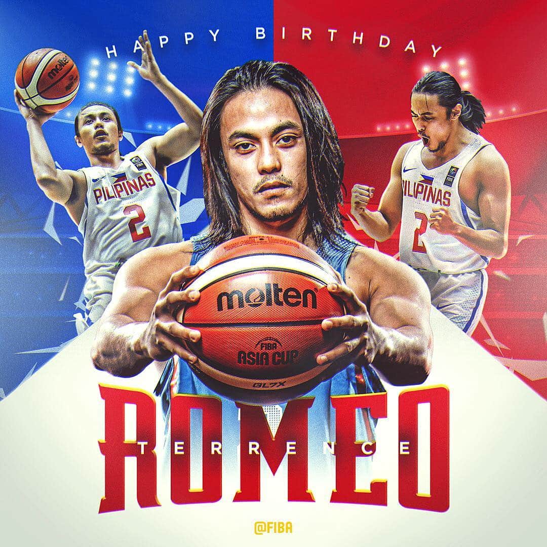 FIBAさんのインスタグラム写真 - (FIBAInstagram)「🎂 Happy Birthday Terrence Romeo 🇵🇭」3月16日 11時25分 - fiba