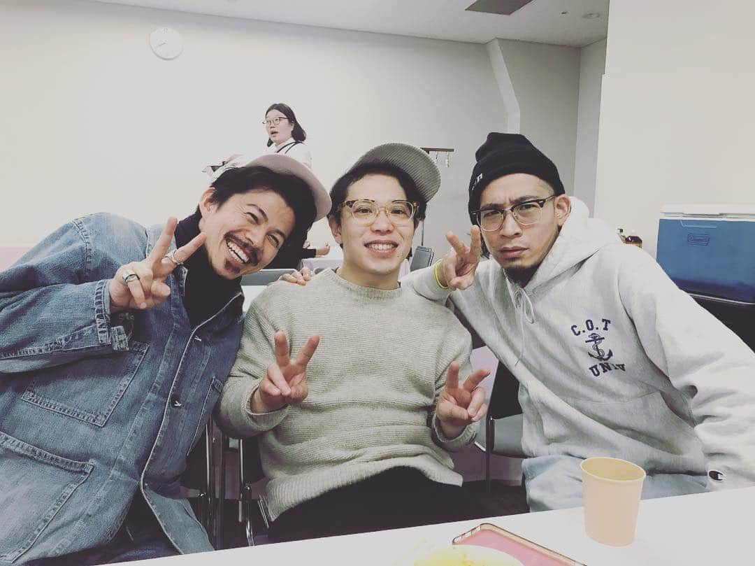 神谷洵平さんのインスタグラム写真 - (神谷洵平Instagram)「念願のW Shige と撮影成功しました🍥」3月16日 12時01分 - junpeikamiya