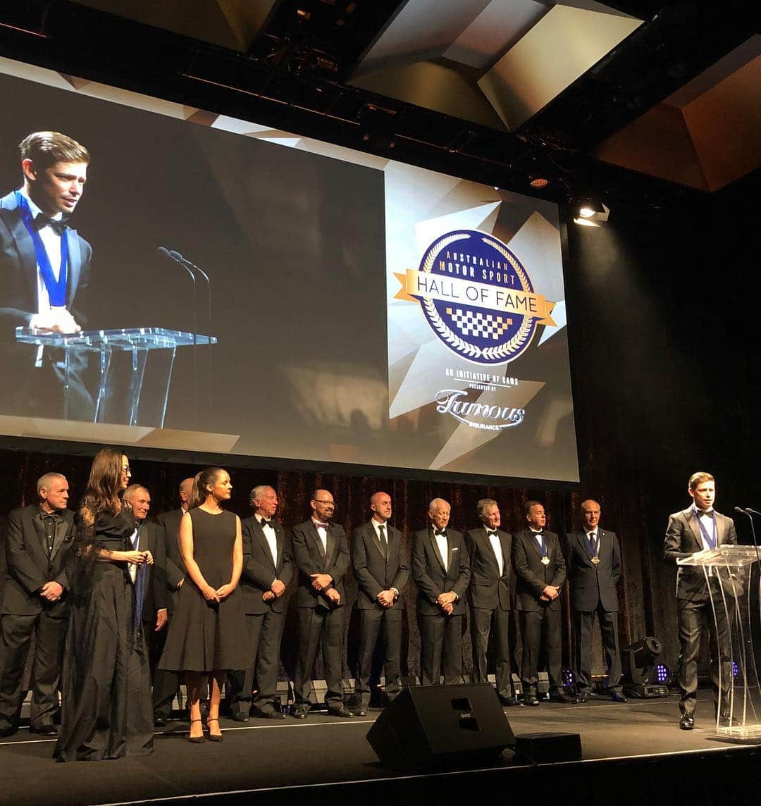 ケーシー・ストーナーさんのインスタグラム写真 - (ケーシー・ストーナーInstagram)「‪It was a great evening at the @camsmotorsport Hall of Fame gala in Melbourne last night, nice to spend time with so many legends of Australian Motorsport  #AMSHOF ‬」3月16日 12時03分 - official_cs27