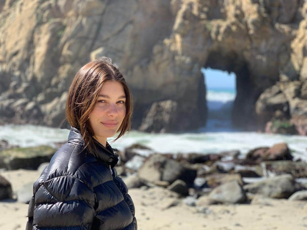 カミ・モローネさんのインスタグラム写真 - (カミ・モローネInstagram)「First timer #bigsur 🌲」3月16日 12時20分 - camilamorrone