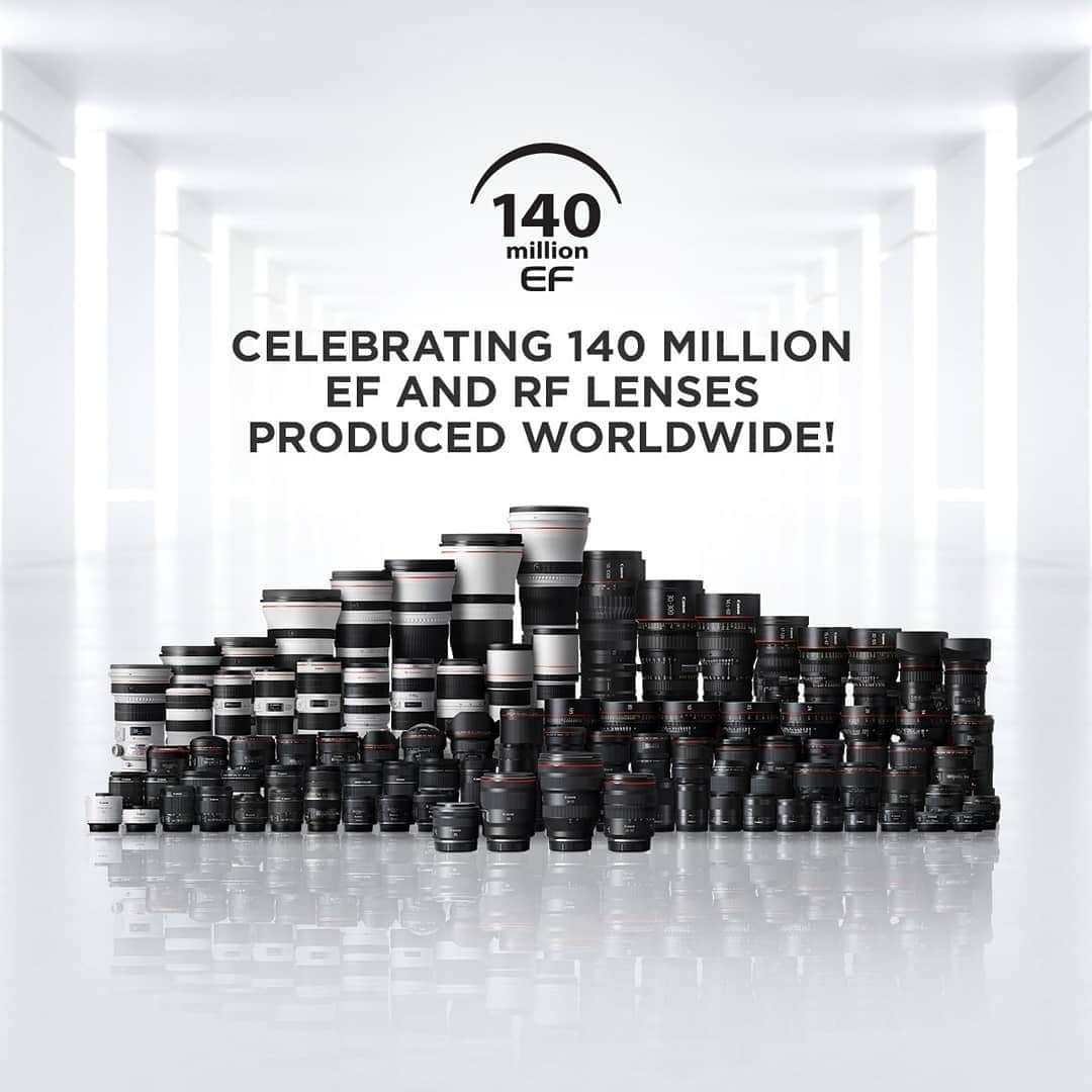 Canon Asiaさんのインスタグラム写真 - (Canon AsiaInstagram)「It's time to celebrate as Canon commemorates producing 140 million EF and RF lenses worldwide! We couldn't have done it without YOU 🎉 Swipe to learn more about the different types of EF lenses available which are affordable and great for your everyday usage to produce your desired photography 📷  Tell us which is your favourite EF lens you own, we would love to hear from you! ❤️ . #CanonEOS5DMarkIV #5DMarkIV #Canon5DMarkIV #EOS200D #CanonEOS200D #Canon200D #CanonEOS77D #77D #Canon77D #CanonEOS7DMarkII #7DMarkII #Canon7DMarkII #CanonEOS70D #Canon70D #70D #CanonEOS80D #Canon80D #Canon80D #CanonAsia #Photography #CanonPhotography」3月16日 13時00分 - canonasia