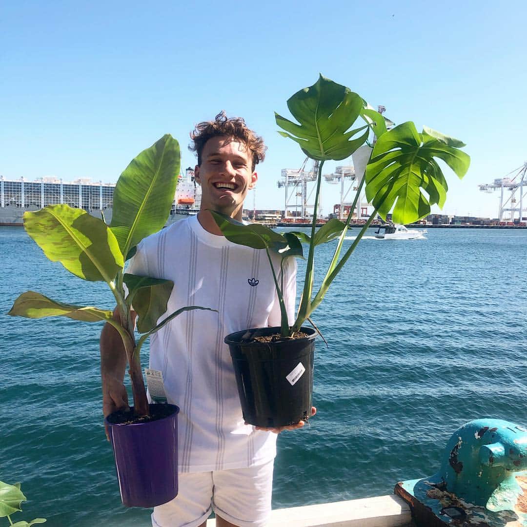 のインスタグラム：「At my Happiest!! 🌱🌱」
