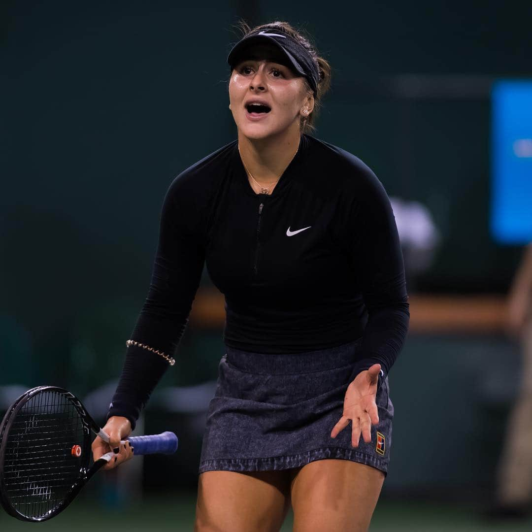 WTA（女子テニス協会）さんのインスタグラム写真 - (WTA（女子テニス協会）Instagram)「A true final feeling 👉 @biancaandreescu_」3月16日 13時54分 - wta