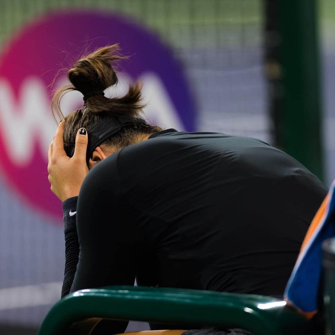 WTA（女子テニス協会）さんのインスタグラム写真 - (WTA（女子テニス協会）Instagram)「A true final feeling 👉 @biancaandreescu_」3月16日 13時54分 - wta