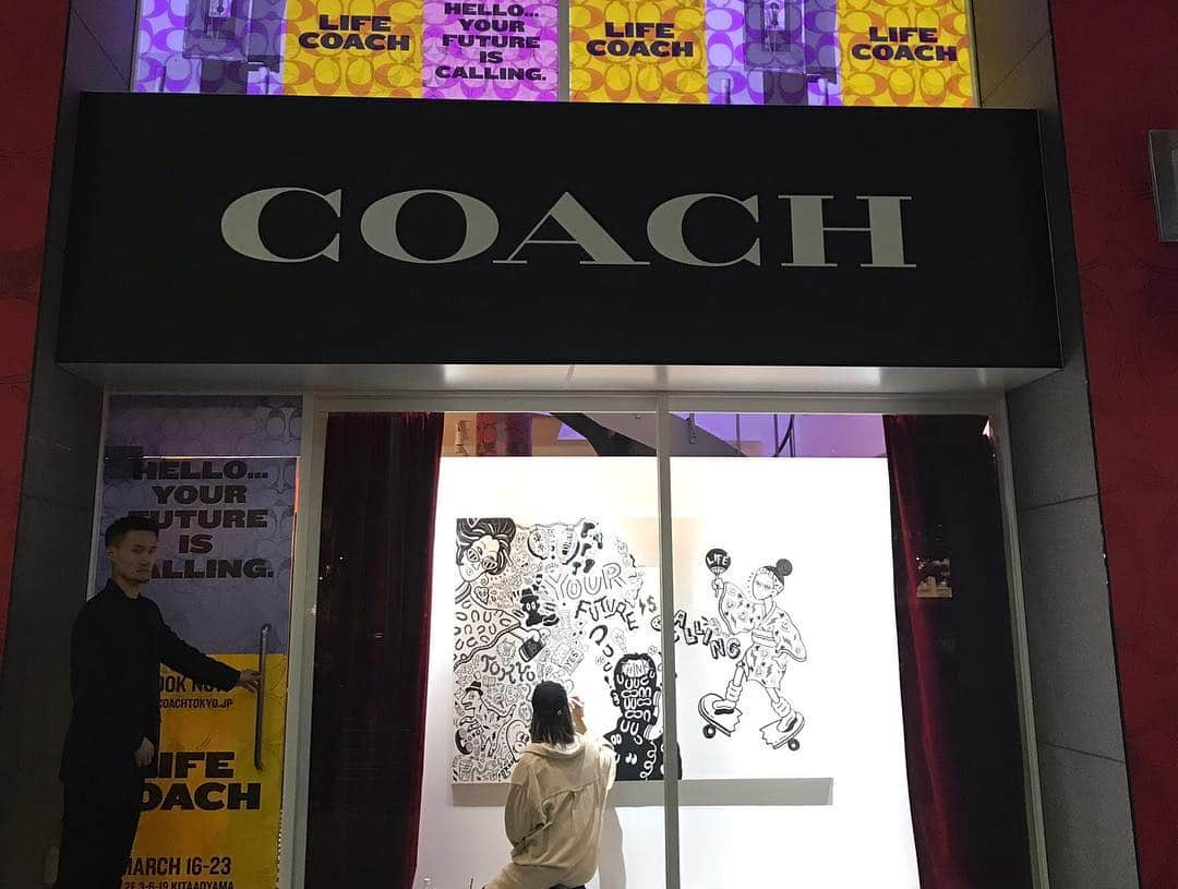 chocomooさんのインスタグラム写真 - (chocomooInstagram)「TODAY💡 @coach  #LIFECOACH東京 #Chocomoo」3月16日 13時54分 - yukachocomoo