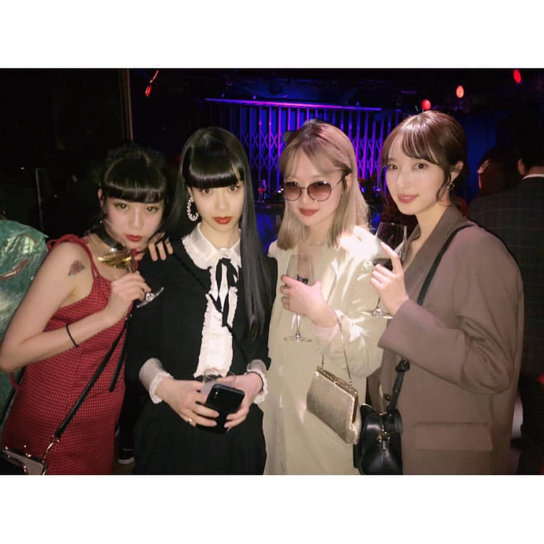 中川ジュリアさんのインスタグラム写真 - (中川ジュリアInstagram)「京都で zumiさんが @fangusz666  来日のGUCCIのpartyに🥂  #guccizumi」3月16日 14時14分 - julia05_23