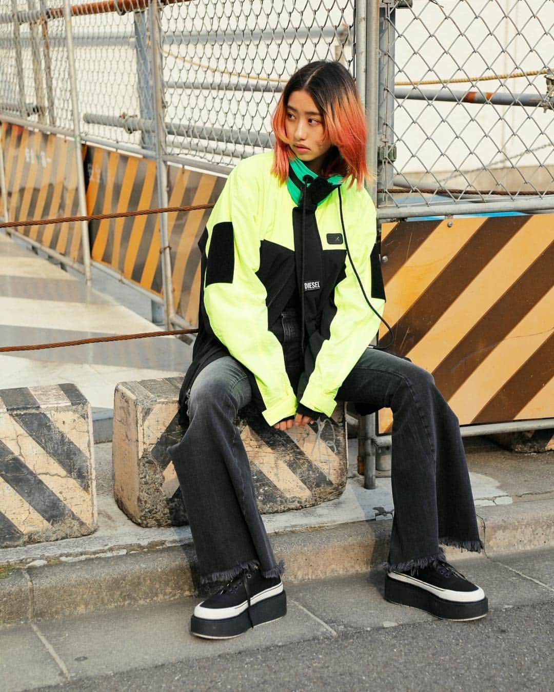 中田みのりさんのインスタグラム写真 - (中田みのりInstagram)「🚥 @diesel @drop_tokyo #dieseldenim#beafollower」3月16日 14時51分 - minori_nakada