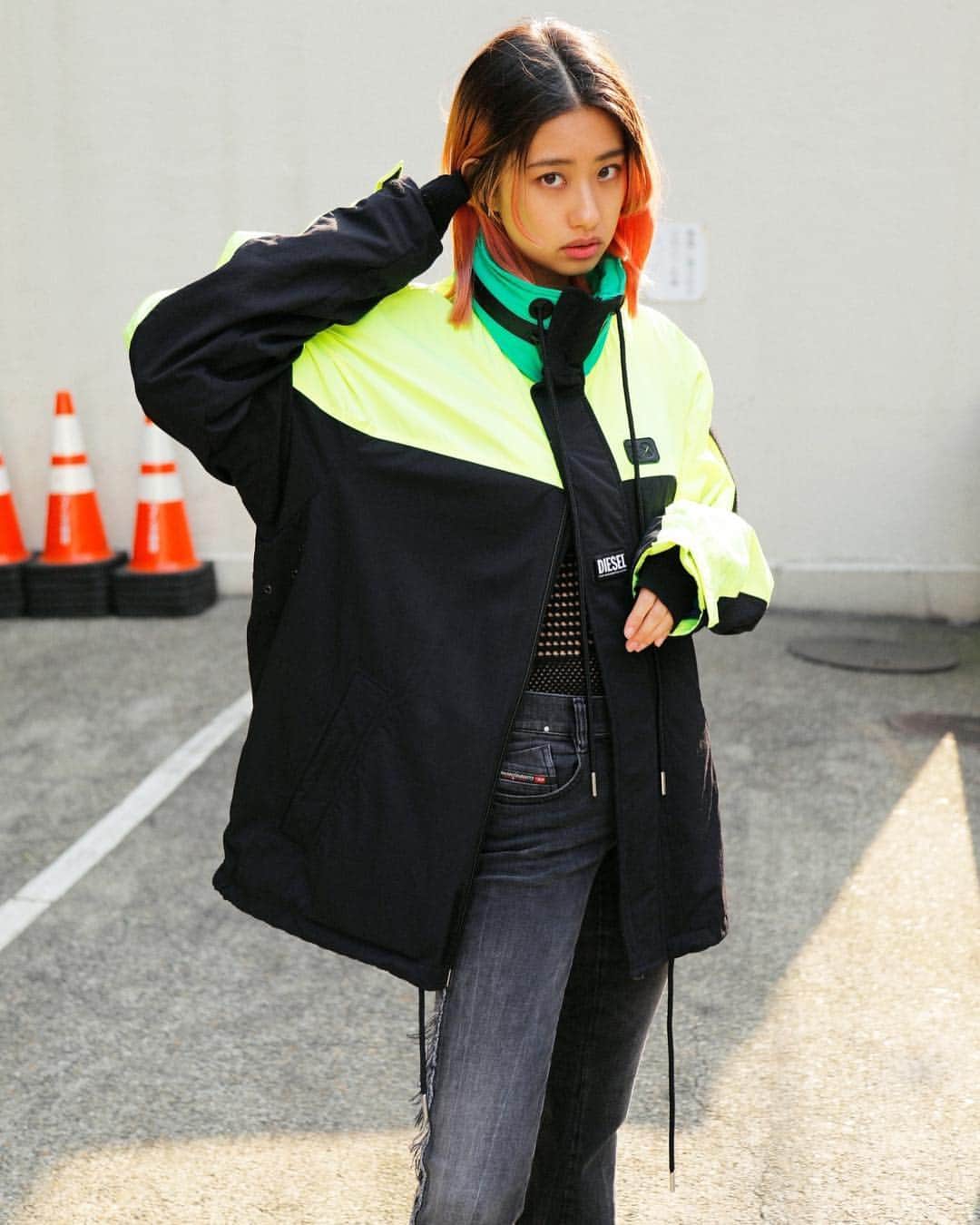 中田みのりさんのインスタグラム写真 - (中田みのりInstagram)「🚥 @diesel @drop_tokyo #dieseldenim#beafollower」3月16日 14時51分 - minori_nakada