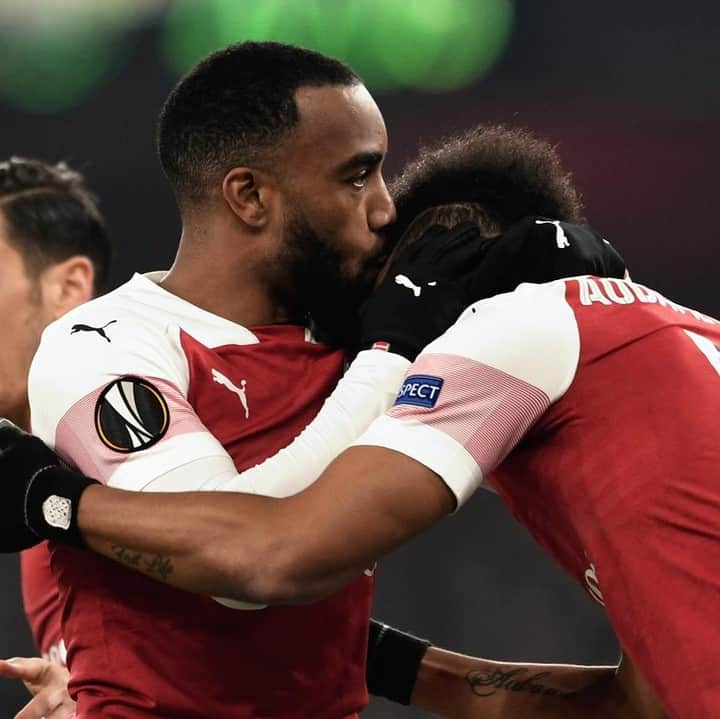 アーセナルFCさんのインスタグラム写真 - (アーセナルFCInstagram)「How much do you ❤️ the Laca/Auba partnership?⁣ ⁣ ⁣ #Arsenal #Lacazette #Aubameyang #Laca #Auba #AFC」3月16日 15時00分 - arsenal