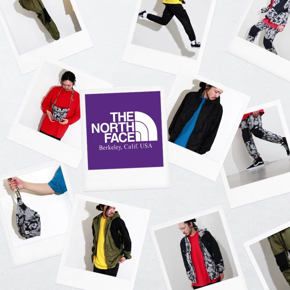 のインスタグラム：「【 PRE-ORDER 】 " THE NORTH FACE PURPLE LABEL × JOURNAL STANDARD " . 生地から企画して作り上げたJSエクスクルーシブモデル。 . 公式通販ベイクルーズストアでは先行予約を承っております。 . ＞Blouson ¥33,000+tax　No.19011610012010 ＞Pants ¥26,000+tax　No.19030610015710 ＞Bag ¥7,900+tax　No.19092610011210 . . @thenorthface.purplelabel . . #ジャーナルスタンダード #journalstandard  #baycrews #2019SS #thenorthfacepurplelabel #exclusive #fashion」