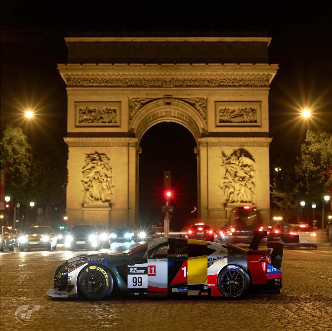 のインスタグラム：「18.00h 🔴DIRECTO #FIA @thegranturismo Championship desde PARIS World Tour 1. Enlaces de YouTube y Facebook en mis stories. Esto comienza YA! #FIAGTC」