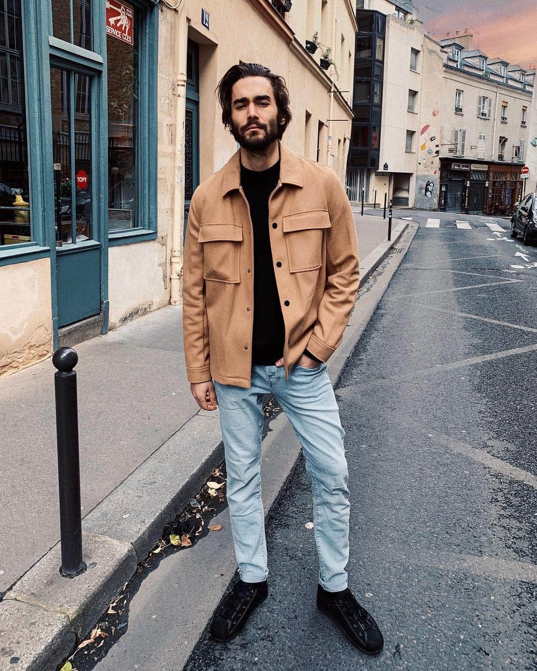 のインスタグラム：「Saturday // I’m out 💥💥 #ootdmen」