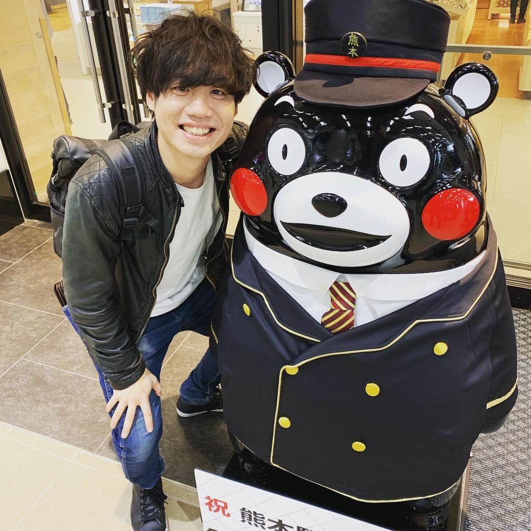 楢崎誠のインスタグラム：「熊本にて 久しぶりに会った友人と」