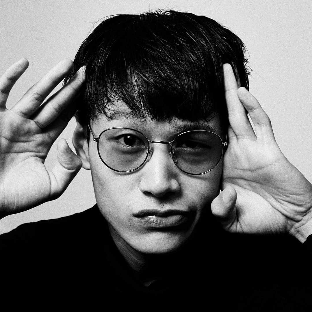 カンのインスタグラム：「test 📸  #model #モデル #모델 #testshoot #촬영 #撮影 #흑백 #blackandwhite #picture #portrait #koreanmodel #tokyo #seoul」