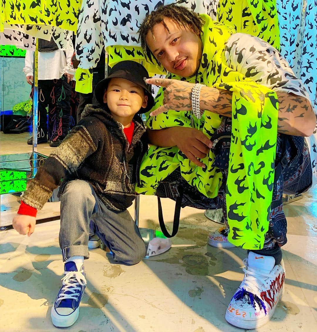 DJ DARUMAのインスタグラム：「👦🏻😈ウゲンとデビン」