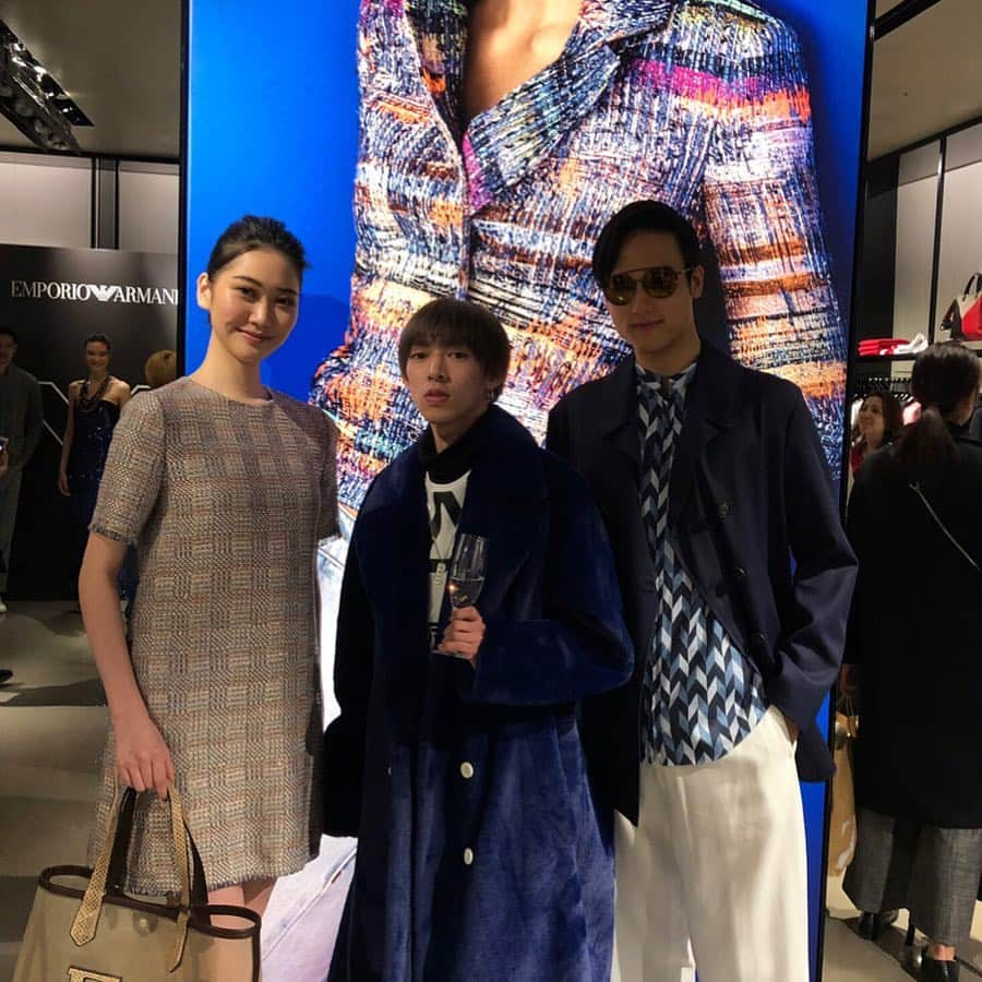 Uさんのインスタグラム写真 - (UInstagram)「ARMANI reception party @armani  @armaniexchange  #armani #arm #enporioarmani  #fashionshow」3月16日 21時51分 - u_antime_