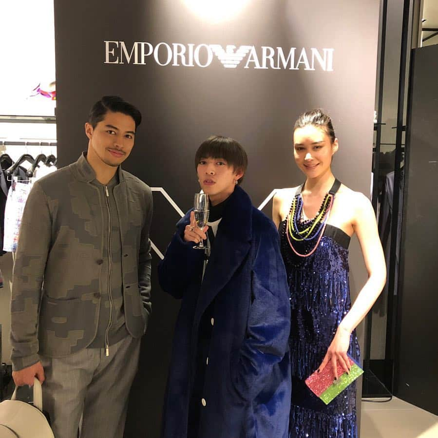 Uさんのインスタグラム写真 - (UInstagram)「ARMANI reception party @armani  @armaniexchange  #armani #arm #enporioarmani  #fashionshow」3月16日 21時51分 - u_antime_