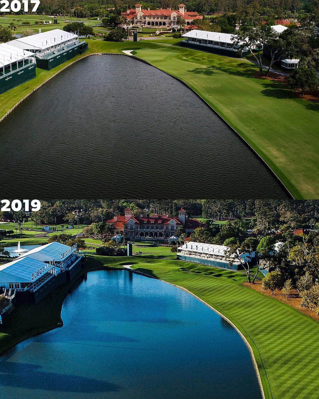 PGA TOURさんのインスタグラム写真 - (PGA TOURInstagram)「Same views. ⛳️ New look. 😍 May↕️March」3月16日 22時09分 - pgatour