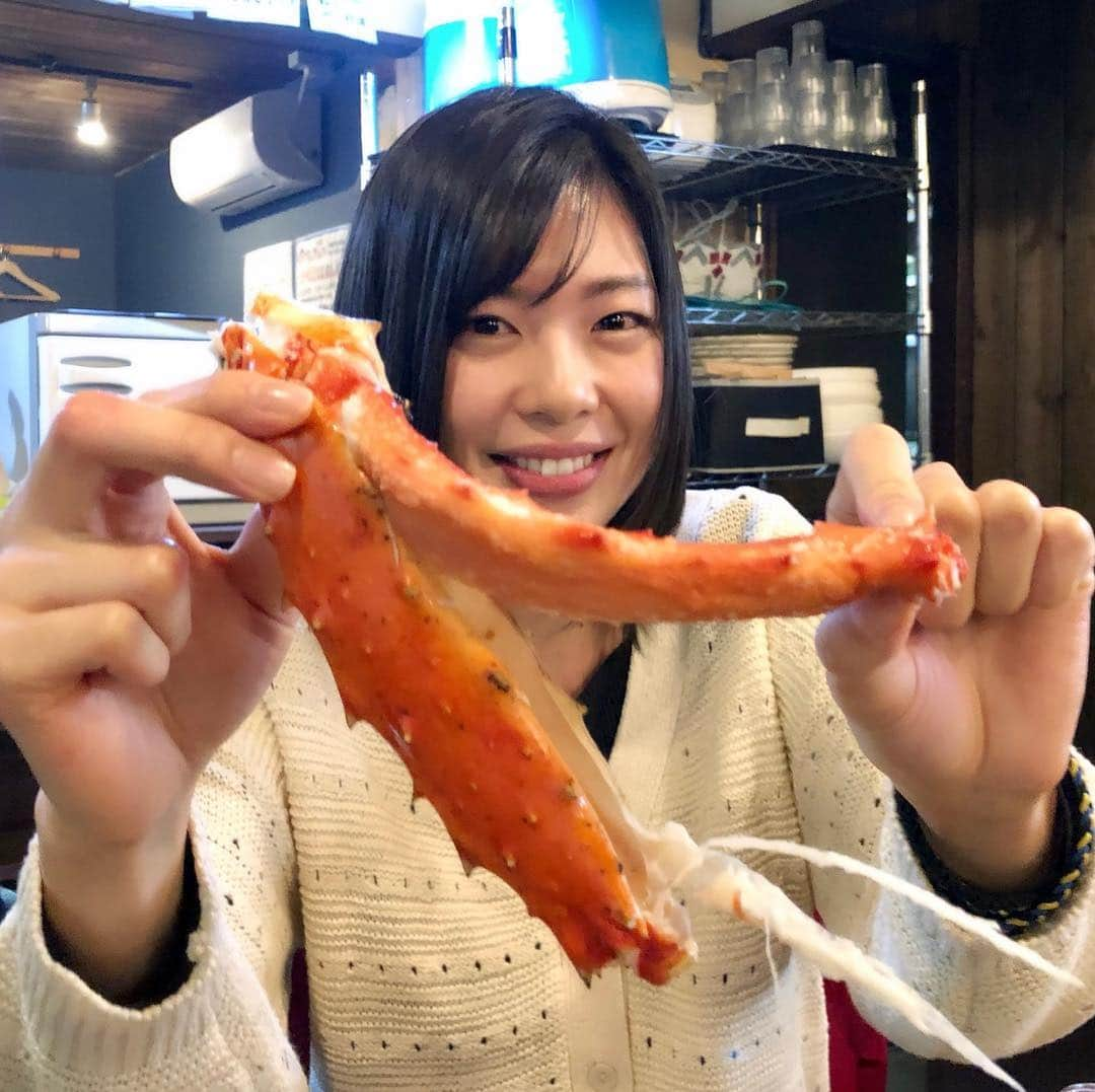 田渕亜季さんのインスタグラム写真 - (田渕亜季Instagram)「、 号外 居酒屋なっきょいで🦀 、 、 #居酒屋なっきょい  #かに #instagood  #igers #🦀 #instadaily #me #followme #なっきょい」3月16日 22時17分 - akitabuchi.official