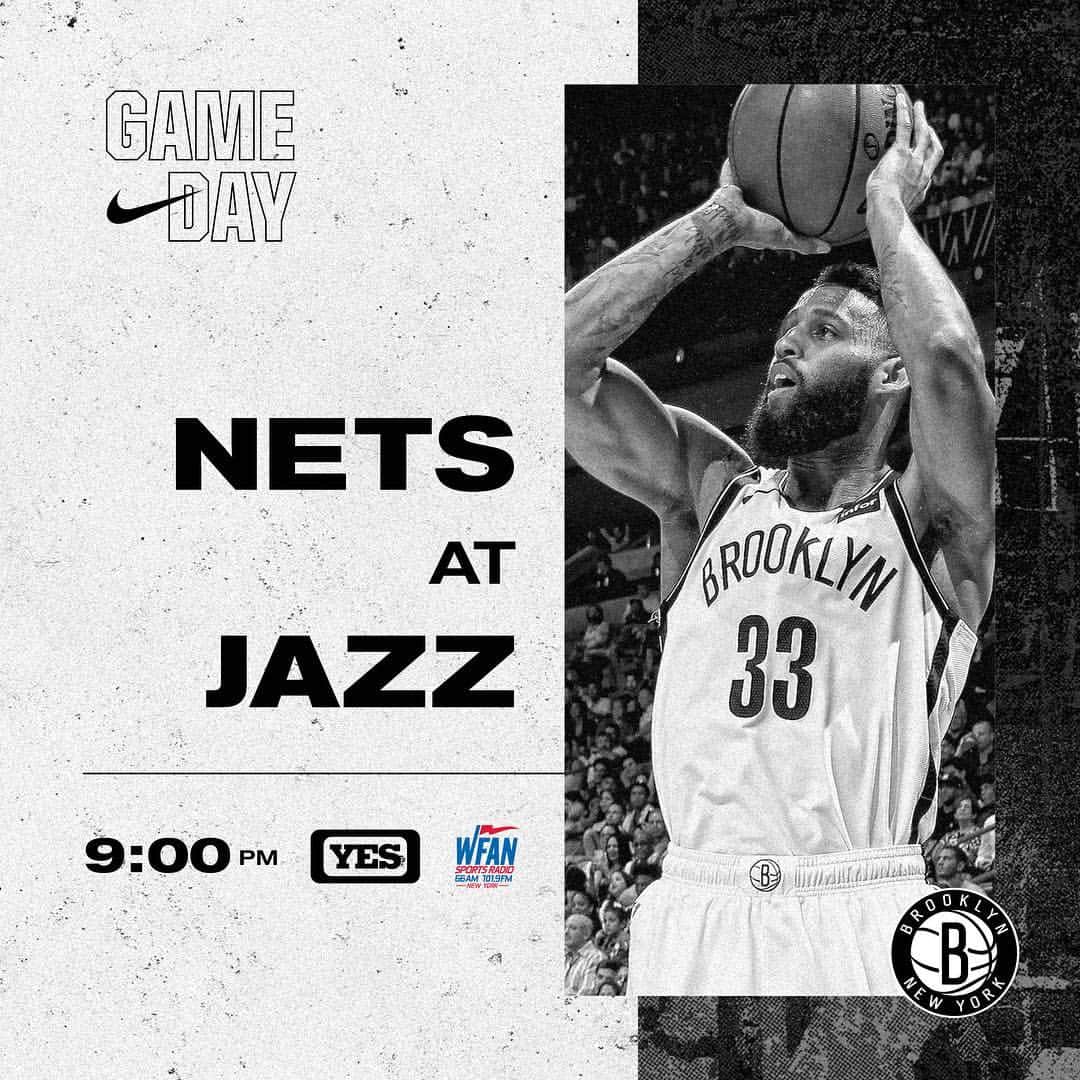Brooklyn Netsさんのインスタグラム写真 - (Brooklyn NetsInstagram)「Saturday Night Nets ⚫️🏀⚪️」3月16日 22時21分 - brooklynnets