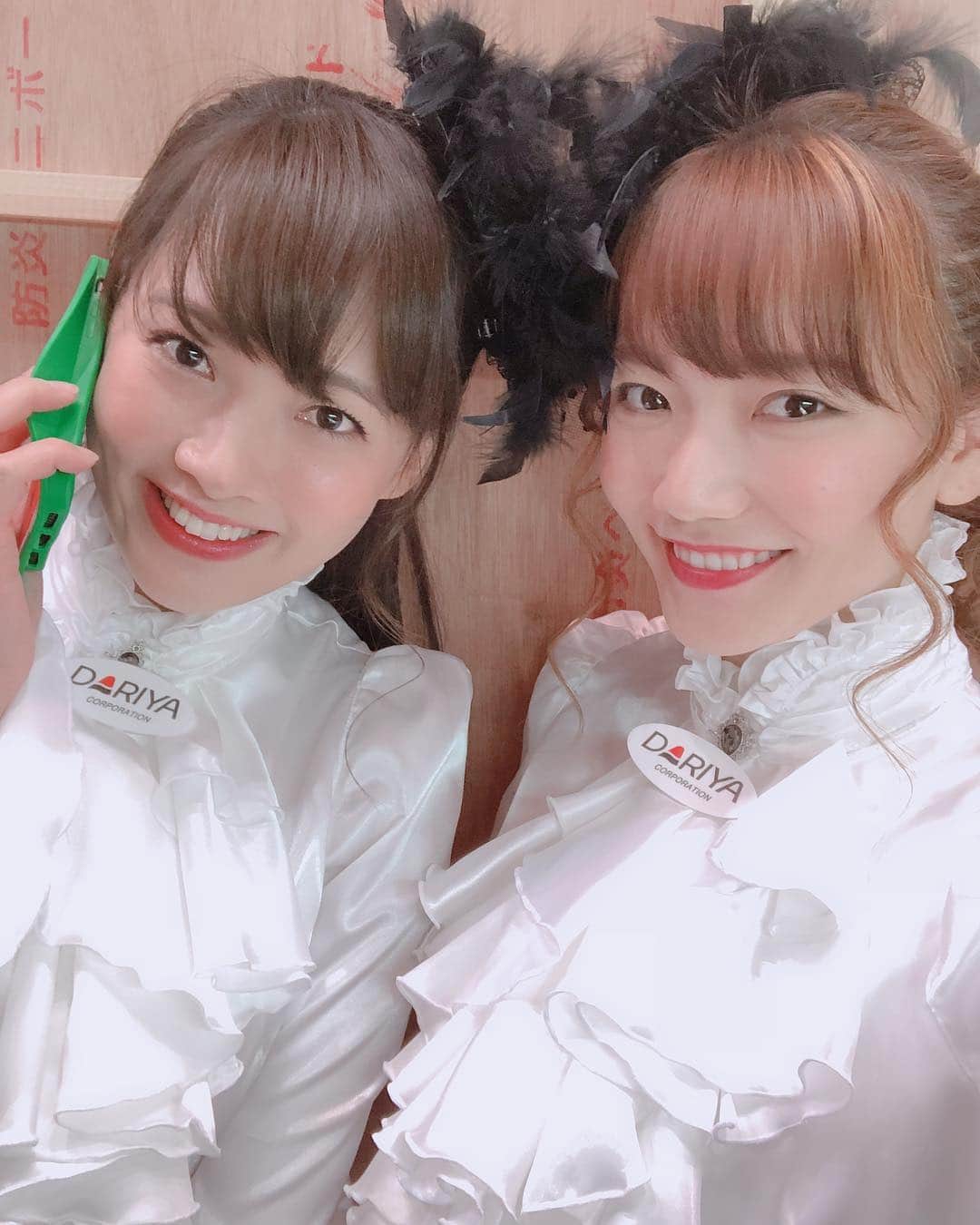 森園れんさんのインスタグラム写真 - (森園れんInstagram)「#オフショット #ドラッグストアショー #ドラッグストアショー2019 #dariya #palty #コンパニオン #ステージモデル #クイズ大会 #幕張メッセ #素敵な衣装」3月16日 22時34分 - ren__m