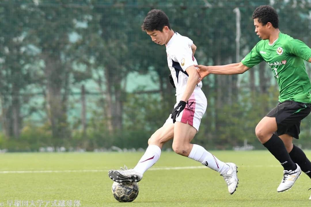 早稲田大学ア式蹴球部【公式】さんのインスタグラム写真 - (早稲田大学ア式蹴球部【公式】Instagram)「本日 東伏見サッカー場で練習試合を行いました🙆  早稲田大学　3（1-1、1-2、1-0）3　東京ヴェルディユース 45分×3 ⚽️オウンゴール ⚽️練習生 ⚽️練習生  この試合では 先程発表された新入部員の橋山航輔や 先日発表されていた審判部の渡邊恵太も参加していました✨✨ 現部員はもちろん練習生も各カテゴリーで 各々の目標に向かって日々頑張っています。  ぜひ ご声援よろしくお願いいたしますd(>∇<；) #jufa#university#football#soccer#早稲田大学#ア式蹴球部#大学サッカー#練習試合」3月16日 22時29分 - waseda.univ.afc