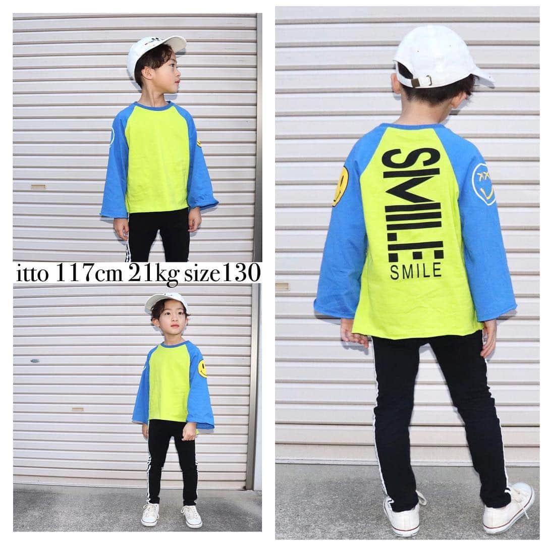 韓国子供服♡smilekids(すまいるきっず) さんのインスタグラム写真 - (韓国子供服♡smilekids(すまいるきっず) Instagram)「* * ☻ご覧頂き有難うございます☻ . . . 💛2019年春夏新作🍃💛 . . . ︎︎︎︎︎︎︎︎︎︎︎︎︎︎︎︎☑︎ﾈｵﾝｶﾗｰにsmileﾃﾞｻﾞｲﾝが お洒落なﾄｯﾌﾟｽ販売中です♥ ｸﾗｯｼｭﾃﾞｻﾞｲﾝﾃﾞﾆﾑも 在庫わずかですが、販売中♥ Simpleなﾃﾞｻﾞｲﾝで何にでも 合わせやすいです🎶 . . . . . .  7.500円以上お買い上げ頂いた方は 送料無料となります。 尚、購入後は、同梱などは 受付ておりませんのでご了承下さい。 . . . ♡着画model いっとkun ☺︎smilekids 専属model☺︎ @mckee_8  身長117cm 体重21kg  size130 . . . . 🆕新作、続々入荷中♪ webで販売しています♡ . . . . ————————————————— . . web shop http://smilekids888.com/で販売しています← —————————————————— ★ゆうちょ振込での購入も可能です★ web shopより、在庫を確認後  商品名、サイズ、カラーをDMにて 連絡頂けると幸いです☺︎ 確認後のお返事になりますので お時間を頂く場合があります。 在庫が少ない場合や再入荷の人気商品は 取り置きが難しい事があります。 ご了承ください🥺 . . —————————————————— ご購入してくださった方へ✉️ @smilekids888 をタグ付けして投稿して頂いた方を ストーリーにて紹介させて頂きます😍  さらに‥抽選で‥ 毎月、５名様にお買い物で使えるクーポンを プレゼント🎁致します☺️ . 1等‥1.000円OFFクーポン(2名様) 2等‥500円OFFクーポン(3名様) . 沢山のタグ付けをお待ちしています😍  ____________________________________ . . . . . . . ☻webshopには.Instagramプロフより リンクでとべます✈︎✈︎✈︎ http://smilekids888.com/ . #熊本ママ #山鹿 #webshop #韓国子供服 #格安#お洒落を発信 #熊本 #キッズコーデ #キッズ#キッズファッション  #ig_kids #kids_japan #親バカ部  #kjp_ootd #今日の服 #kidsfashion #プチプラコーデ  #プチプラファッション #mamagirl #リンクコーデ#ママリ#smilekids #３歳#４歳#５歳#春#新作#レオパード」3月16日 23時28分 - smilekids888