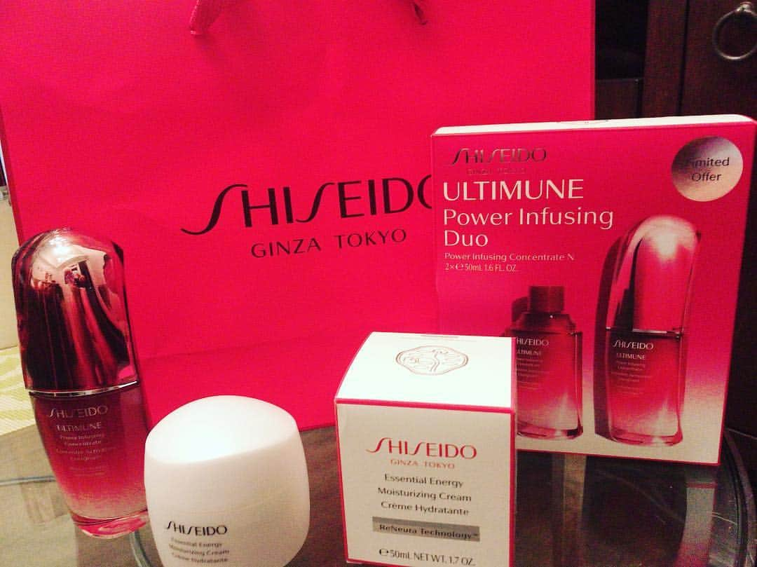 Baby Mのインスタグラム：「Yay 😍 #shiseido #skincare #happy」